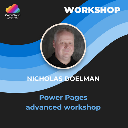 Workshop 'Power Pages advanced Workshop' by Nick Doelman